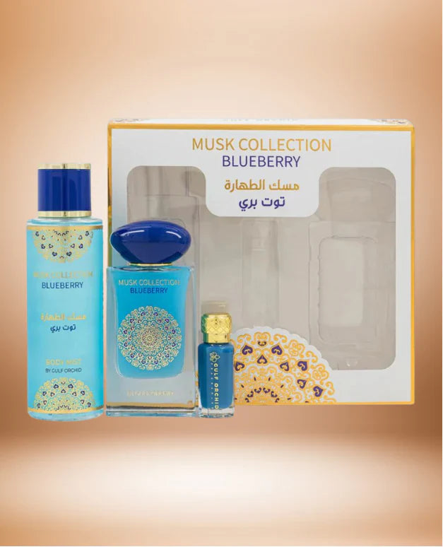 Coffret Musk collection Blueberry - Musk Collection - Gulf Orchid - Balade orientale