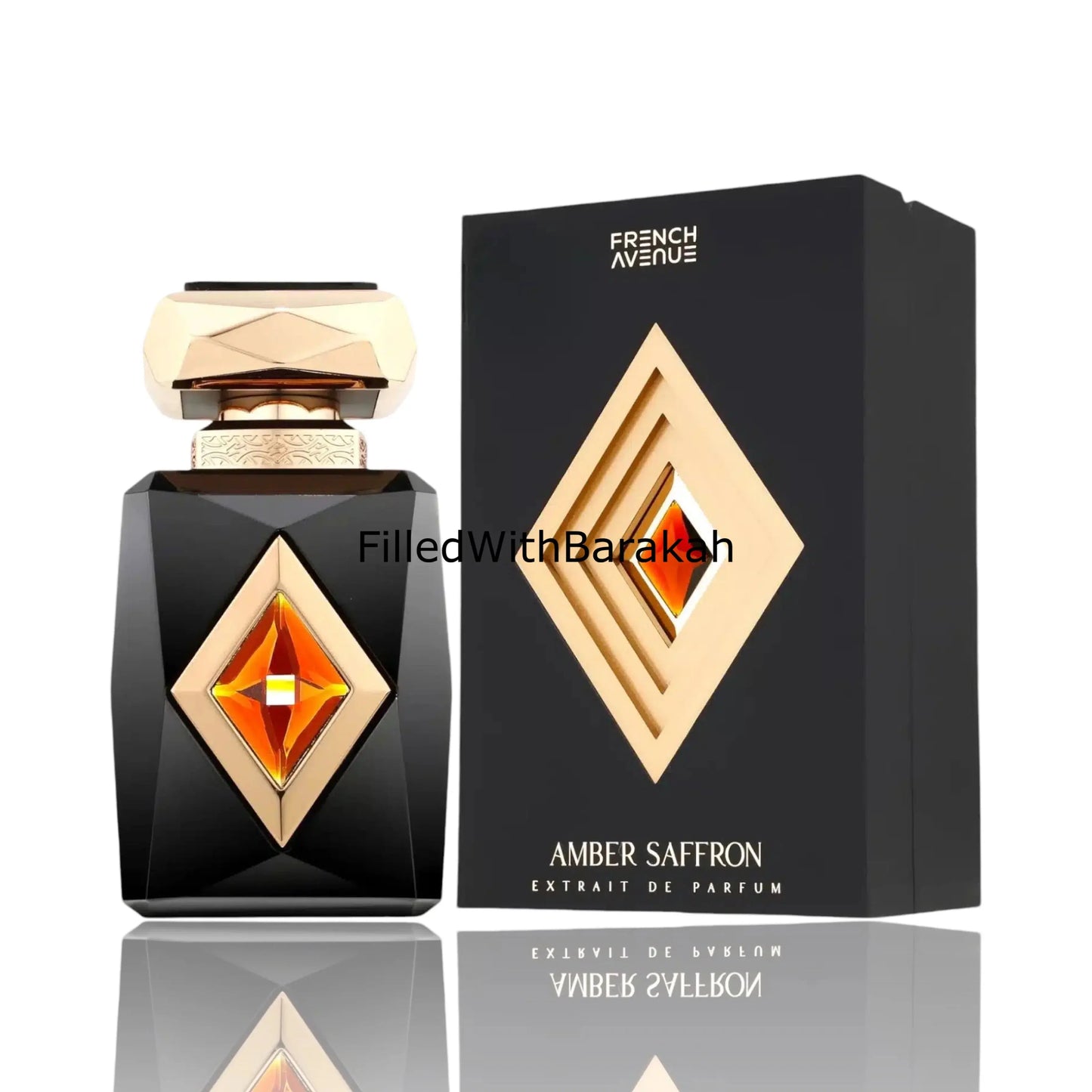 Extracto de perfume de ámbar y azafrán - French Avenue Wholesale 80 ml