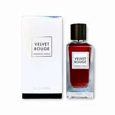 Velvet Rouge Eau de parfum Fragrance World 100 ml Perfumes Al Por Mayor