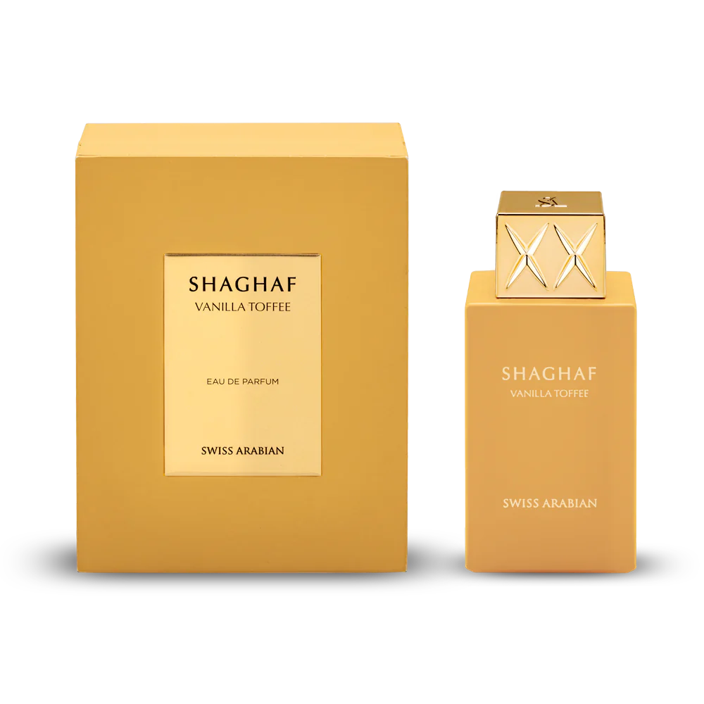 Shaghaf Vanilla Toffee 75 ml – Swiss Arabian - Balade orientale