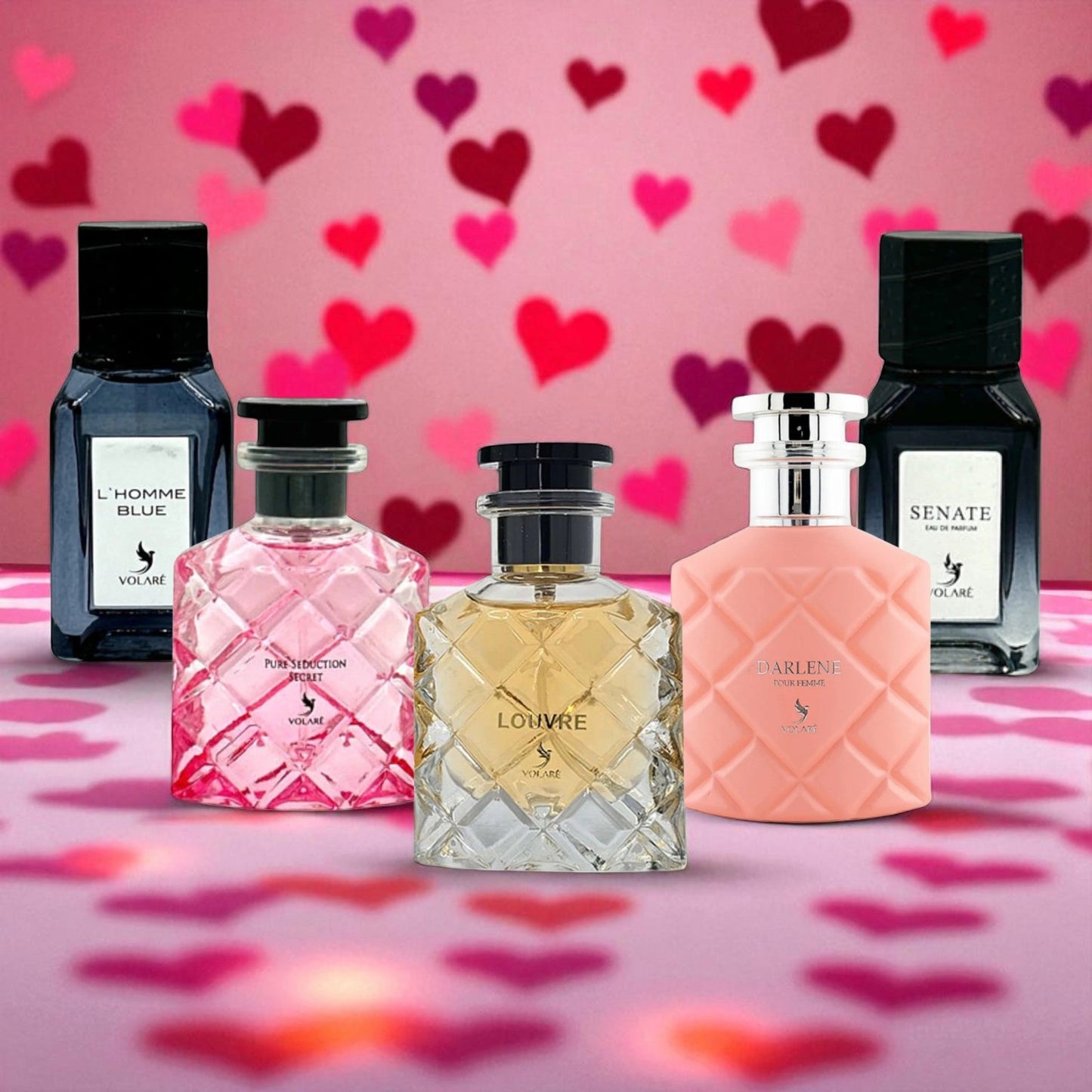 Lot de parfums Volaré – 5 eaux de parfum femme et homme - Volaré