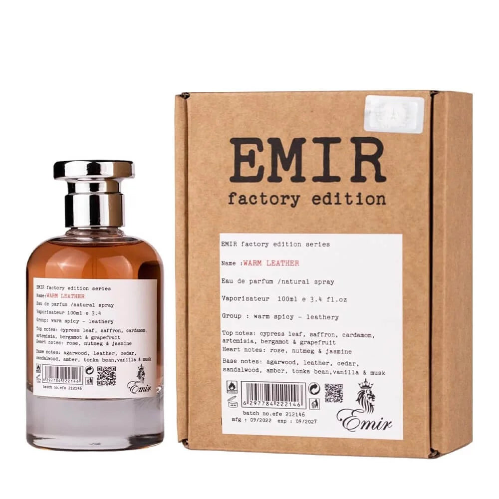 PARIS CORNER EMIR FACTORY EDITION WARM LEATHER EDP IHM / SIE 100ML