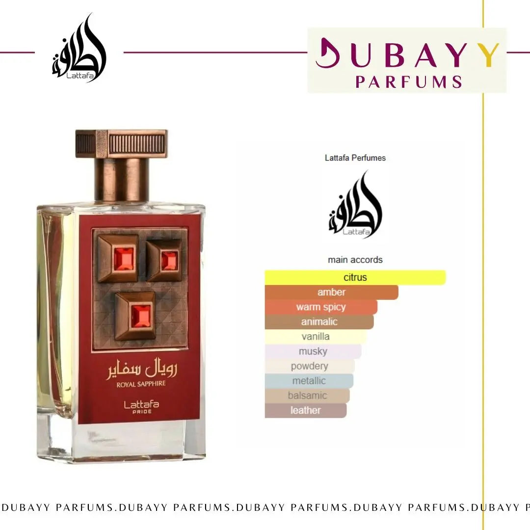 Zafiro real de Lattafa