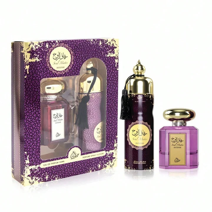 Soul mates intense - Coffret MyPerfumes | Parfum 100ml + Spray 200ml | Arabiyat prestige - Balade orientale