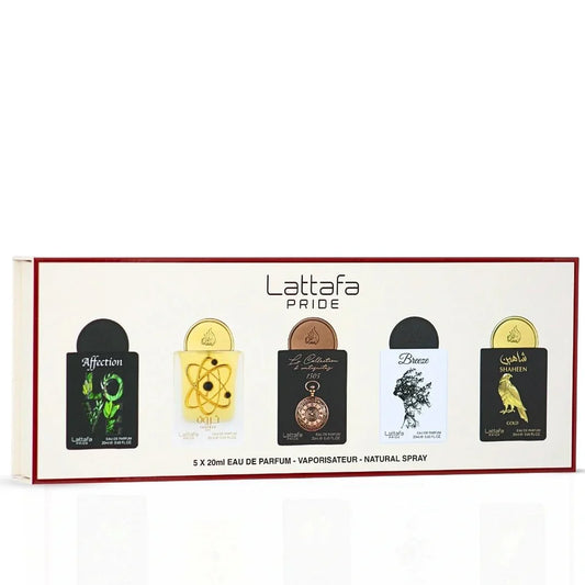 Orgullo Lattafa /No. 01 Cofre Colección Eau de Parfum 5x20ml