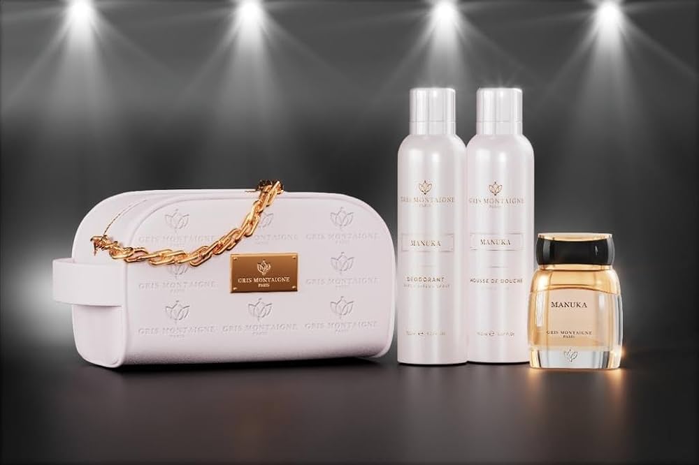 Trousse & Coffret Gris Montaigne Manuka