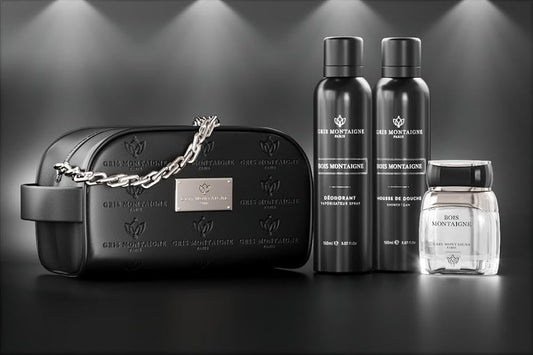 Trousse & Coffret Gris Montaigne Bois Montaigne