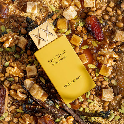 Shaghaf Vanilla Toffee 75 ml – Swiss Arabian - Balade orientale