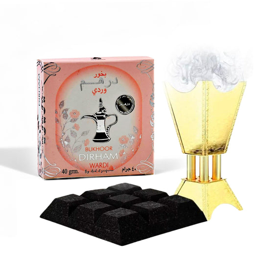 Bakhoor Dirham Wardi 40 g – Ard Al Zaafaran
