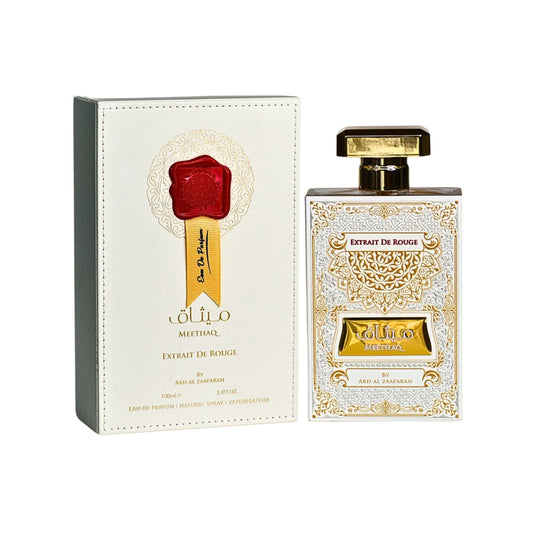 Meethaq Extrait De Rouge EDP – Ard Al Zaafaran