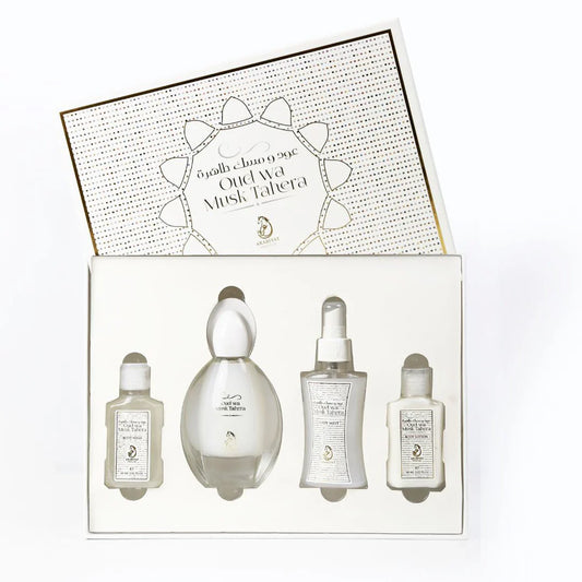 Oud Wa Musk Tahera - Coffret 4 pièces - MyPerfumes
