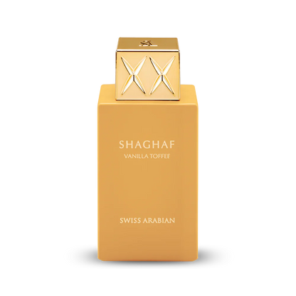 Shaghaf Vanilla Toffee 75 ml – Swiss Arabian - Balade orientale