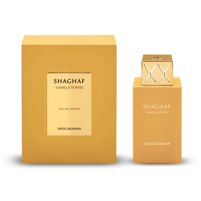 Shaghaf Vanilla Toffee 75 ml – Swiss Arabian - Balade orientale