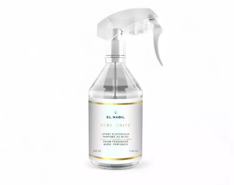 Pure White 350 ml - Spray el nabil - Parfum d'intérieur