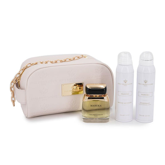 Trousse & Coffret Gris Montaigne Manuka