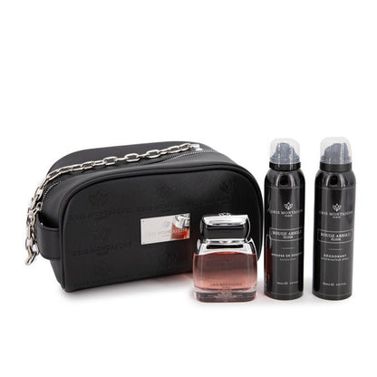 Trousse & Coffret Gris Montaigne Rouge Absolu Elixir