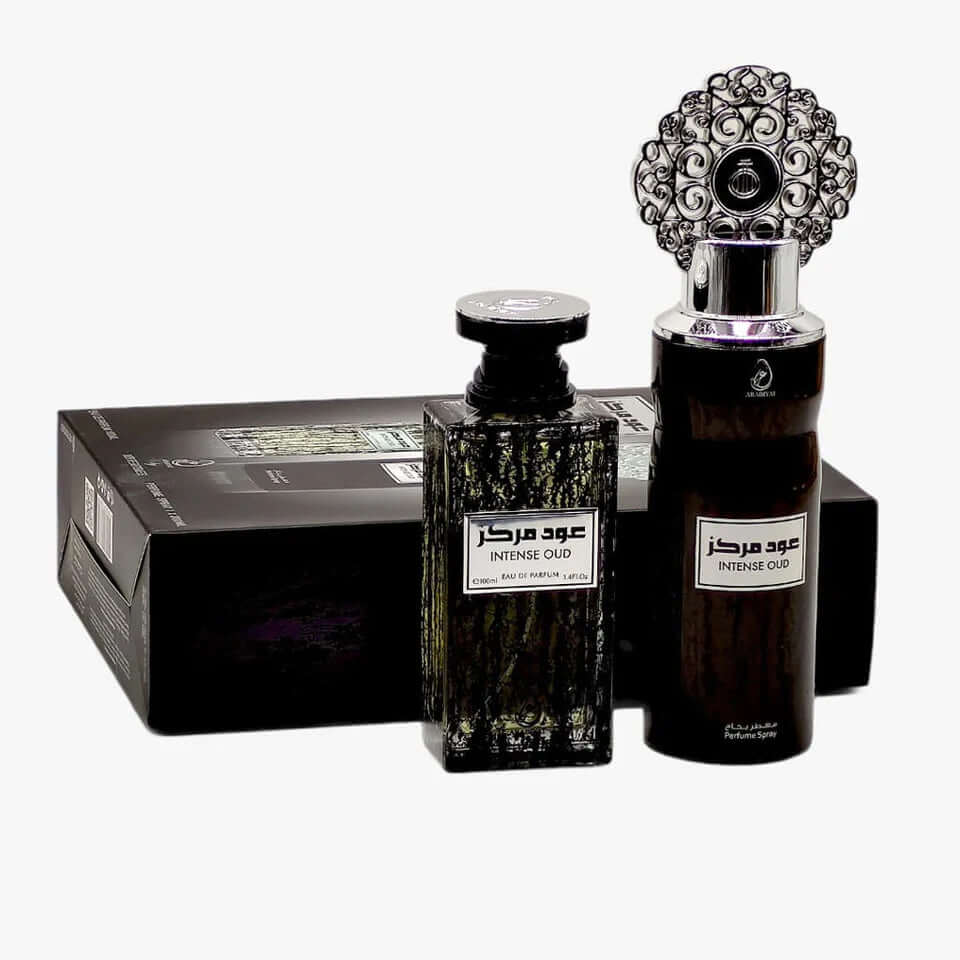 Intense Oud - Coffret MyPerfumes | Parfum 100ml + Spray 200ml | Arabiyat prestige - Balade orientale