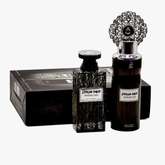 Intense Oud - Coffret MyPerfumes | Parfum 100ml + Spray 200ml | Arabiyat prestige - Balade orientale