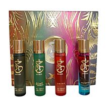 مجموعة عطر باريس كورنر خير أو دو بارفان، 15 مل × 4 قطع