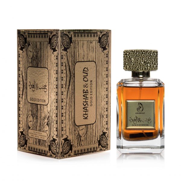 Khashab & Oud Gold Edition - Coffret MyPerfumes | Parfum 100ml + Spray 200ml | Arabiyat prestige