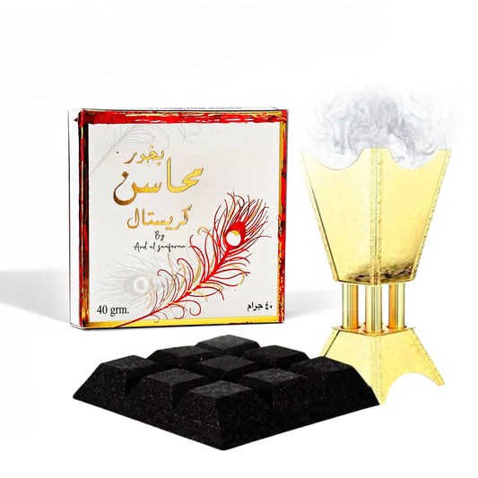Bakhour Mahasin Crystal 40 g – Ard Al Zaafaran