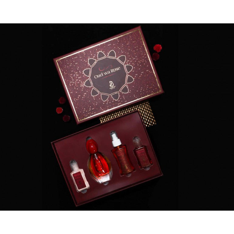 Oud Wa Rose - Coffret 4 pièces - Myperfumes