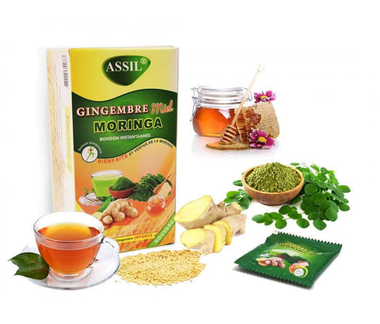 Tisane Gingembre, Miel & Moringa 